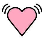 Beating Heart SVG Icon